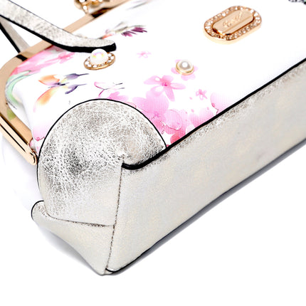 Brangio Elegance in Bloom Handbag