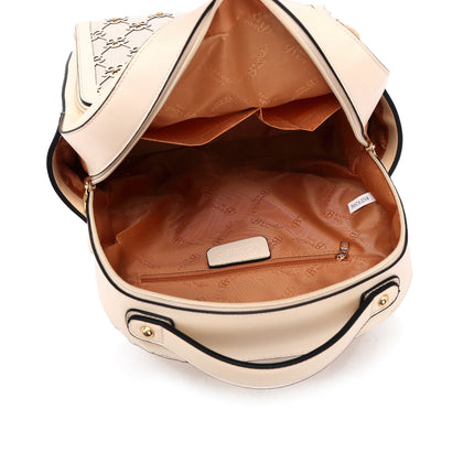 Wildflower Blossom Vegan Classy Travel Backpack + Wallet