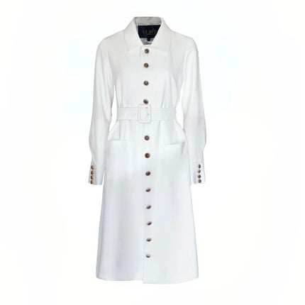 Monique White Coat