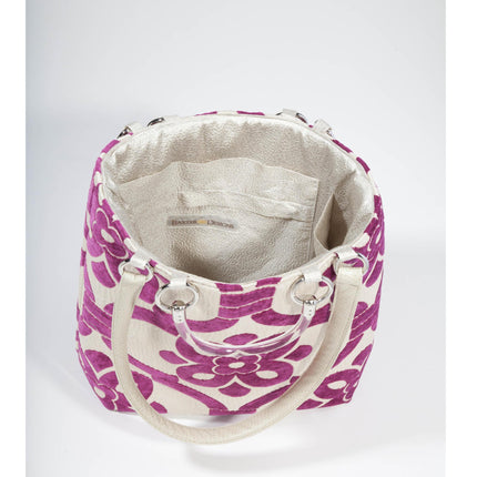 Stencil Magenta Large Tote