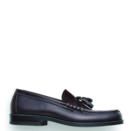 HARUTA Tassel Loafer-Men-907 D.BROWN