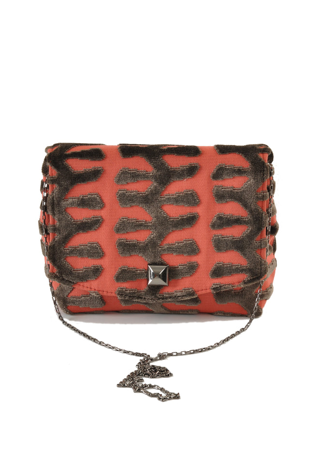 Totem Coral Square Clutch