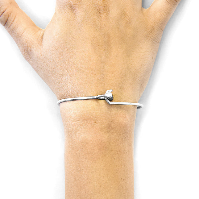 Hardy Buckle Midi Geometric Silver Bangle