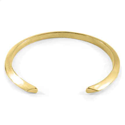 Benson Triagonal Maxi Wayfarer 9ct Yellow Gold Bangle