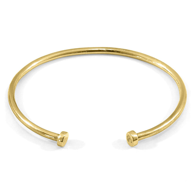 Ditton Round Midi Wayfarer 9ct Yellow Gold Bangle