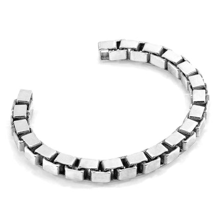 Lateen Sail Silver Chain Bangle
