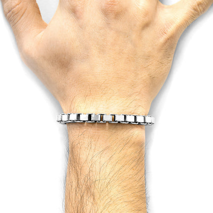Lateen Sail Silver Chain Bangle