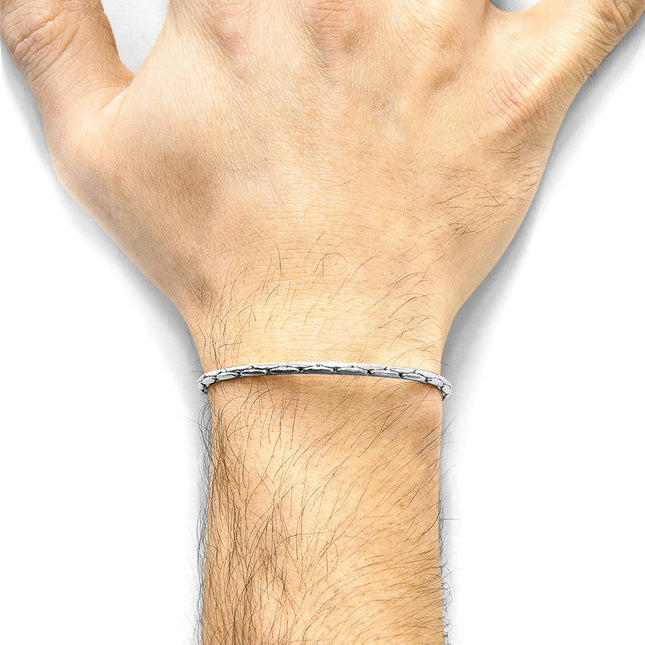 Mizzen Sail Silver Chain Bangle