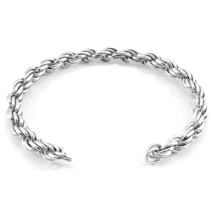 Royal Sail Silver Chain Bangle