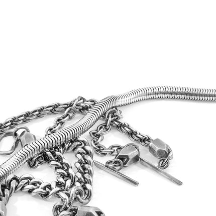 Gennaker Skipper Silver Chain Bracelet