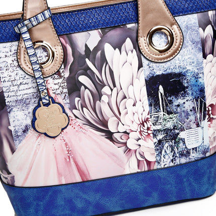 Arosa Elegant Blossoms Tote Bag