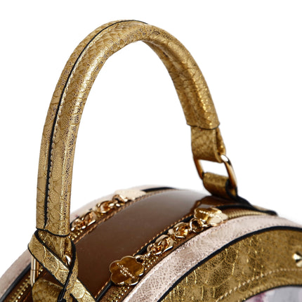 Arosa Mermaid-Inspired Round Handbag