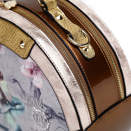 Arosa Mermaid-Inspired Round Handbag