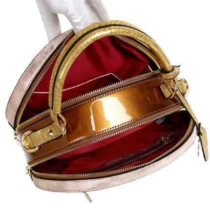 Arosa Mermaid-Inspired Round Handbag