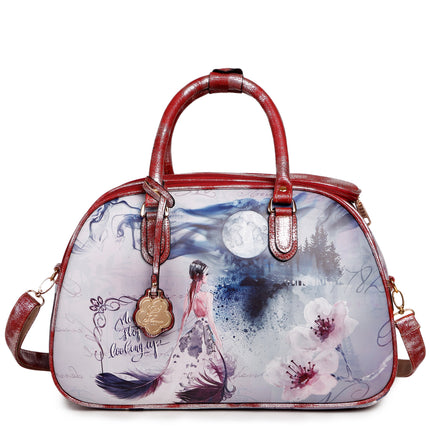 Fairy Tales Vintage Vegan Overnight Bag