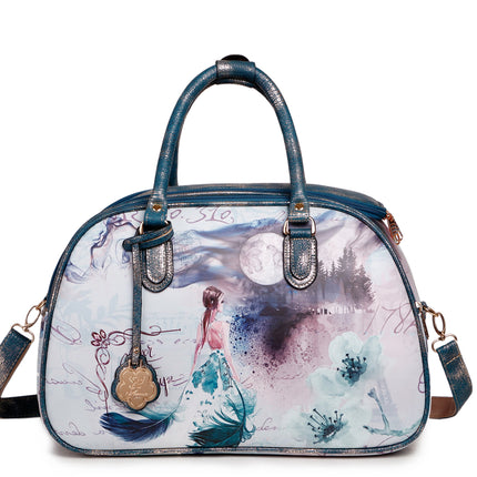 Fairy Tales Vintage Vegan Overnight Bag