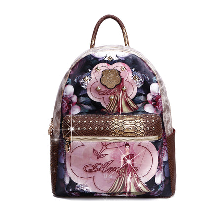 Arosa Fashion-Print Backpack