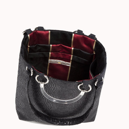 Boa Black Large Tote