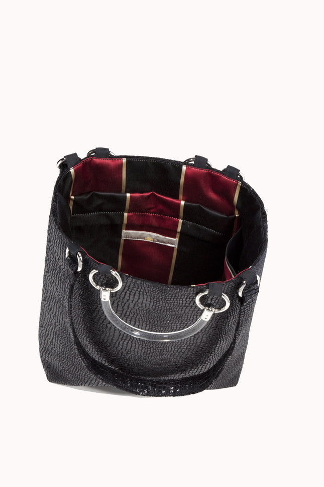 Boa Black Large Tote