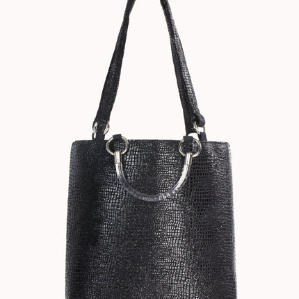 Boa Black Large Tote