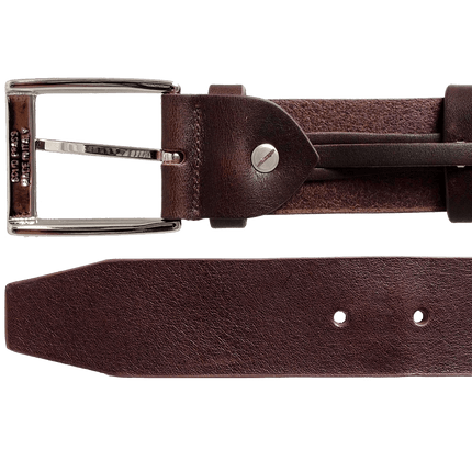 40 Mm Bridle Leather Belt Brown