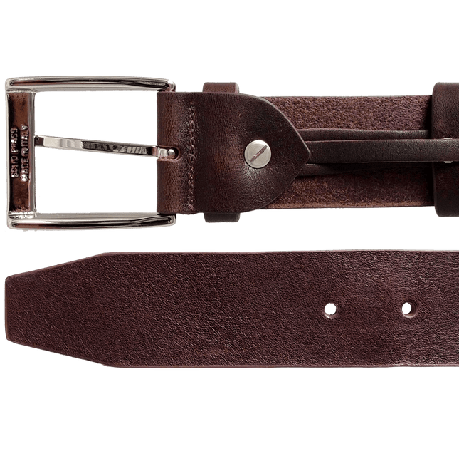 40 Mm Bridle Leather Belt Brown