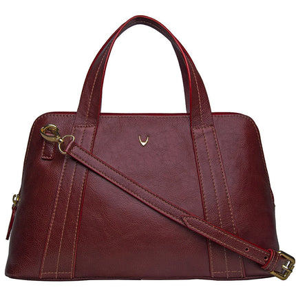 Cerys Medium Leather Satchel With Shoulder Strap