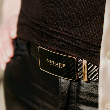 Gürtel Aus Carbon Mit Leder (Innen)