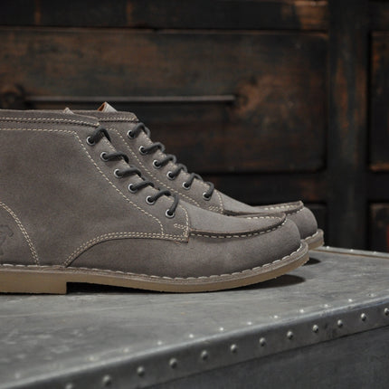 The Cooper | Grey Suede