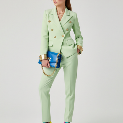 Double-Breasted Blazer Jacket UPPER WEST SIDE BYMANYC ® New York