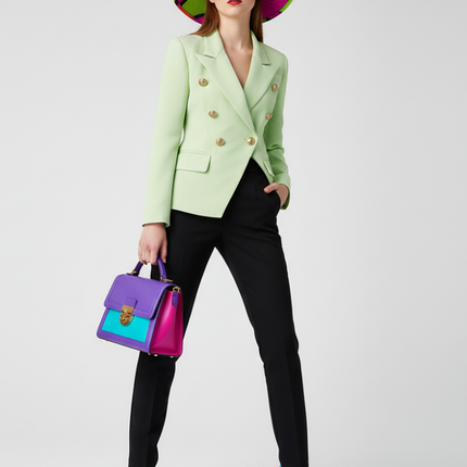 Double-Breasted Blazer Jacket UPPER WEST SIDE BYMANYC ® New York