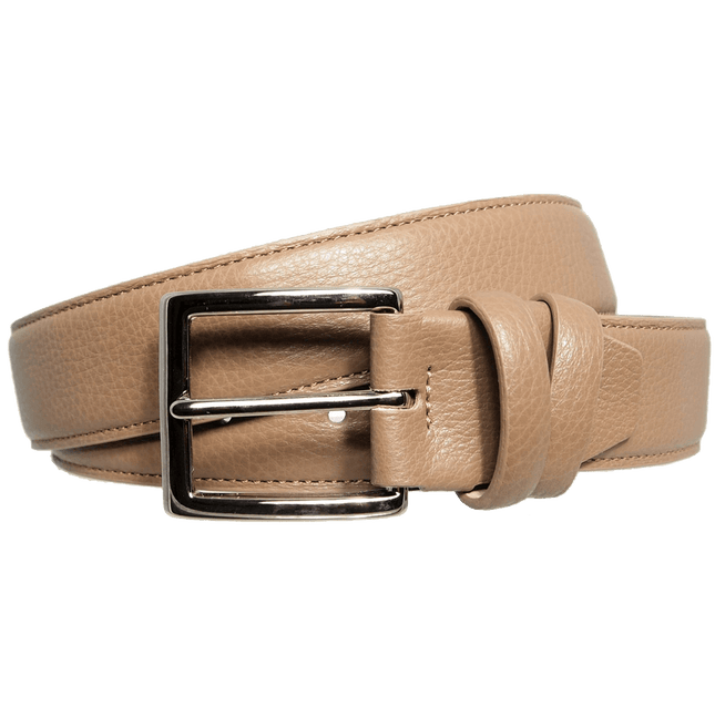34 Mm Duo Ply Leather Belt Beaver