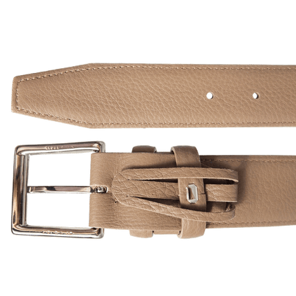 34 Mm Duo Ply Leather Belt Beaver