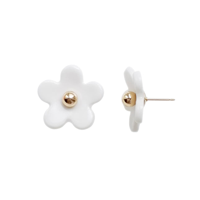 Everyday Porcelain Daisy Stud Earrings