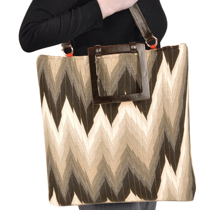 Flame Black  Large Tote