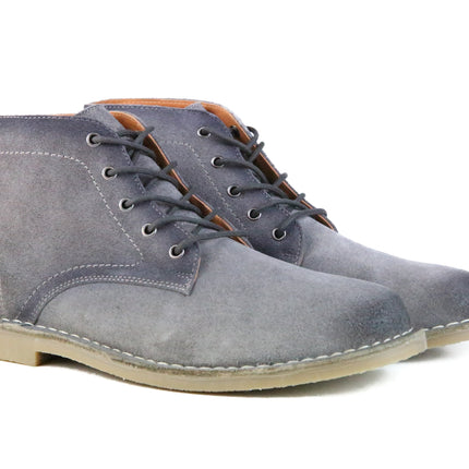 The Grover | Burnished Grey Suede