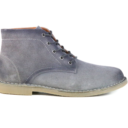 The Grover | Burnished Grey Suede