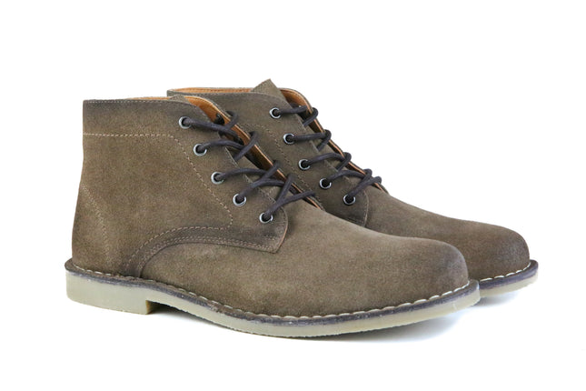 The Grover | Burnished Tobacco Suede