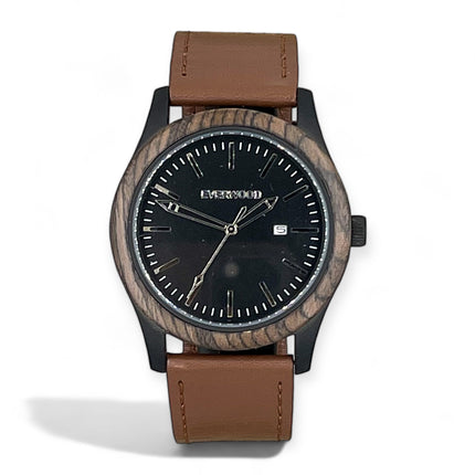 Inverness -  Walnut & Brown Leather