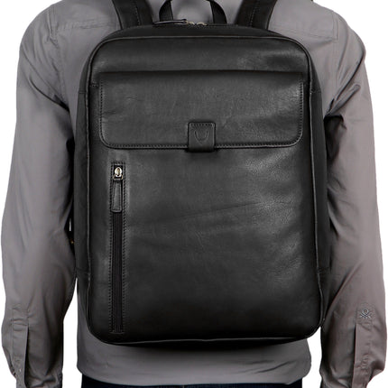 Hidesign Aiden Large Multi-Functional Leather Backpack