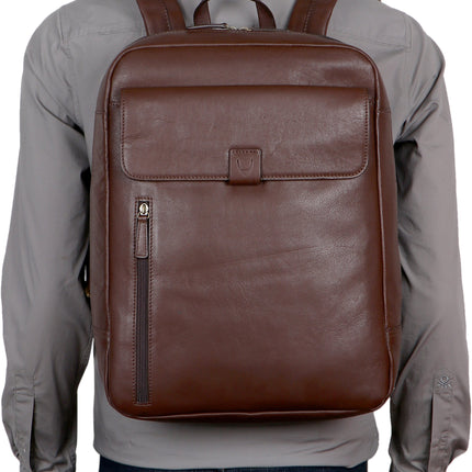 Hidesign Aiden Large Multi-Functional Leather Backpack