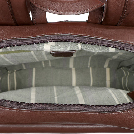 Hidesign Aiden Large Multi-Functional Leather Backpack