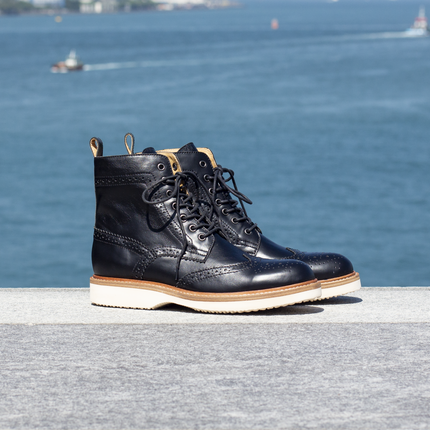 Men's Leather Oxford Boots