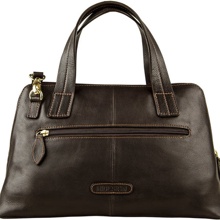 Cerys Medium Leather Satchel With Shoulder Strap