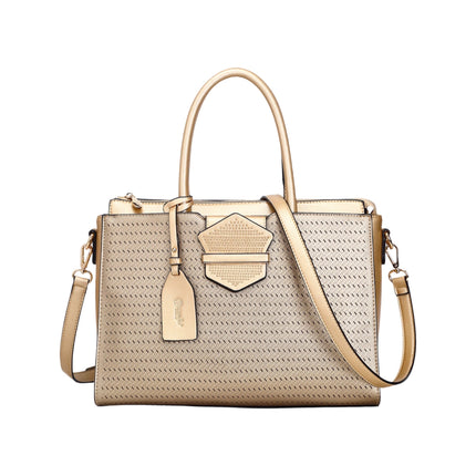 Brangio Elegant Perforated Handbag