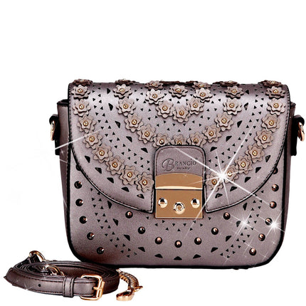 Brangio Elegant Floral Radiance Crossbody