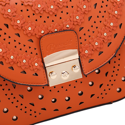 Brangio Elegant Floral Radiance Crossbody