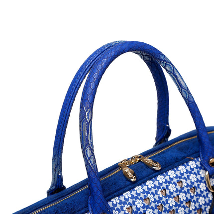Brangio Elegant Heart-Patterned Handbag