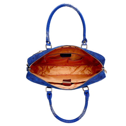 Brangio Elegant Heart-Patterned Handbag