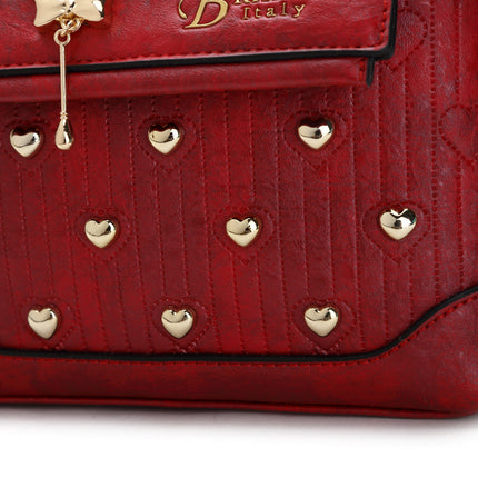 Heart Beat Cross-Body Fashion Satchel